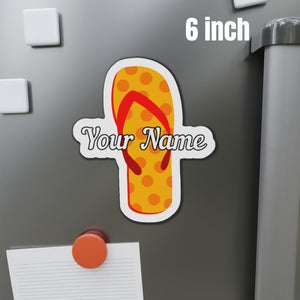 Personalized Flip Flop Cruise Door Magnets