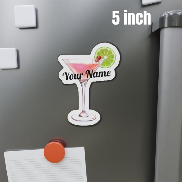 Personalized Cocktail Drink Cruise Door Magnets