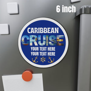 Personalized Caribbean Cruise Door Magnet Cruise Door Magnets Cruise Into