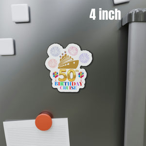 50th Birthday Cruise Door Magnet Cruise Door Magnets Cruise Into