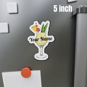 Personalized Cocktail Drink Cruise Door Magnets