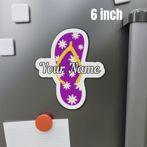 Personalized Flip Flop Cruise Door Magnets