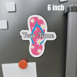 Personalized Flip Flop Cruise Door Magnets