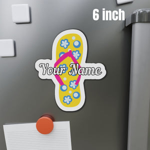 Personalized Flip Flop Cruise Door Magnets