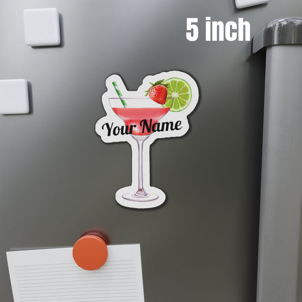 Personalized Cocktail Drink Cruise Door Magnets