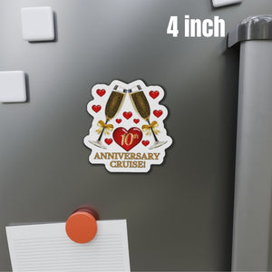 10th Anniversary Cruise Door Magnet Cruise Door Magnets Cruise Into