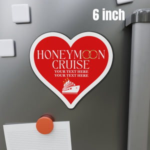 Personalized Honeymoon Cruise Door Magnet Home Decor Printify