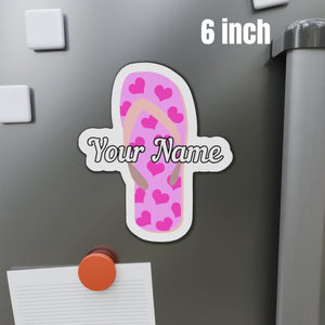 Personalized Flip Flop Cruise Door Magnets