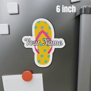 Personalized Flip Flop Cruise Door Magnets
