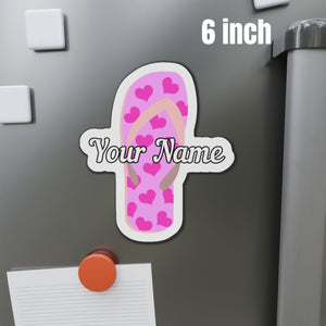 Personalized Flip Flop Cruise Door Magnets