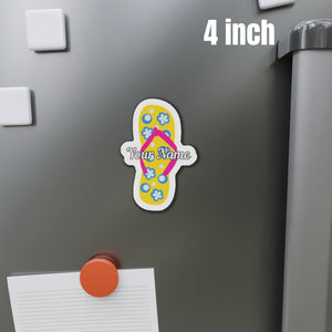 Personalized Flip Flop Cruise Door Magnets