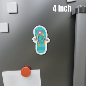 Personalized Flip Flop Cruise Door Magnets
