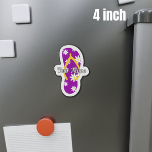 Personalized Flip Flop Cruise Door Magnets