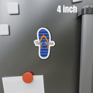 Personalized Flip Flop Cruise Door Magnets