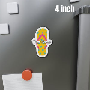 Personalized Flip Flop Cruise Door Magnets