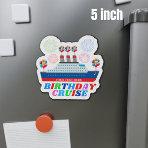 Personalized Birthday Cruise Door Magnet Cruise Door Magnets Cruise Into