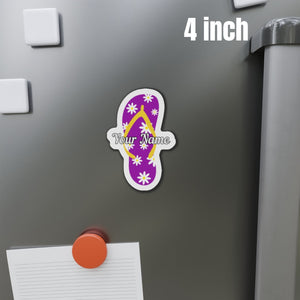 Personalized Flip Flop Cruise Door Magnets