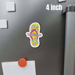 Personalized Flip Flop Cruise Door Magnets