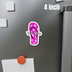 Personalized Flip Flop Cruise Door Magnets