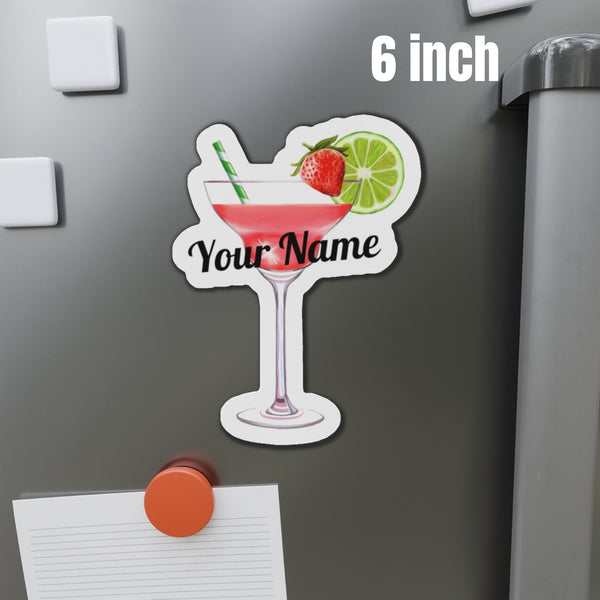 Personalized Cocktail Drink Cruise Door Magnets