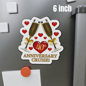 40th Anniversary Cruise Door Magnet Cruise Door Magnets Cruise Into