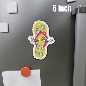 Personalized Flip Flop Cruise Door Magnets