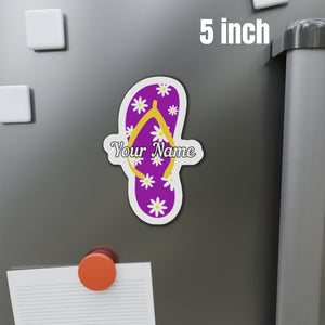 Personalized Flip Flop Cruise Door Magnets