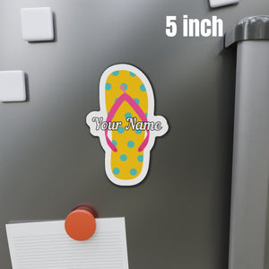 Personalized Flip Flop Cruise Door Magnets