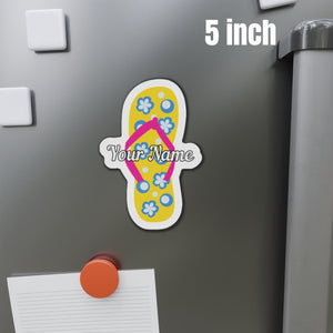 Personalized Flip Flop Cruise Door Magnets
