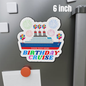 Personalized Birthday Cruise Door Magnet Cruise Door Magnets Cruise Into