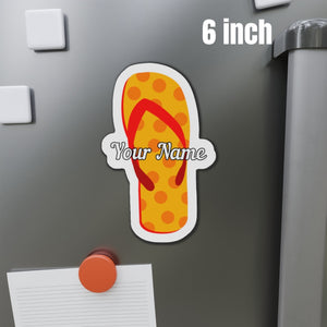 Personalized Flip Flop Cruise Door Magnets
