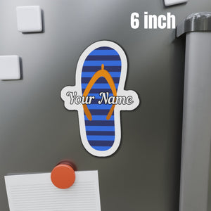 Personalized Flip Flop Cruise Door Magnets