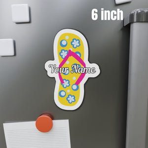 Personalized Flip Flop Cruise Door Magnets