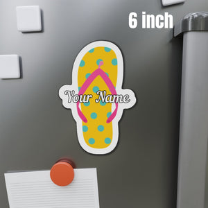 Personalized Flip Flop Cruise Door Magnets