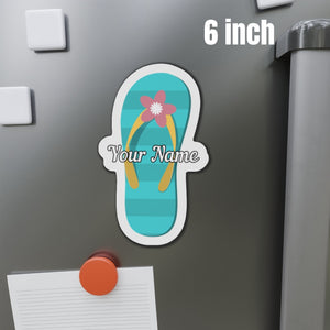 Personalized Flip Flop Cruise Door Magnets