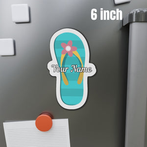 Personalized Flip Flop Cruise Door Magnets