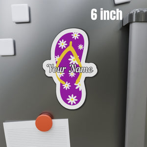 Personalized Flip Flop Cruise Door Magnets