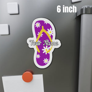 Personalized Flip Flop Cruise Door Magnets