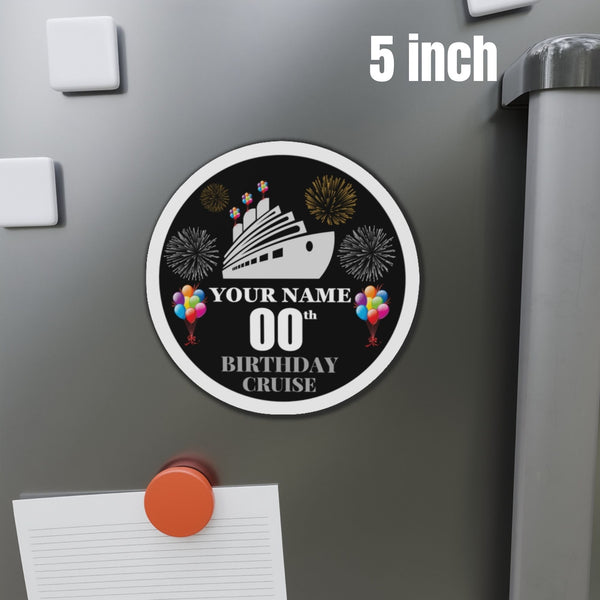 Custom Birthday Cruise Door Magnet Home Decor Cruise Into