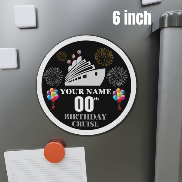 Custom Birthday Cruise Door Magnet Home Decor Cruise Into