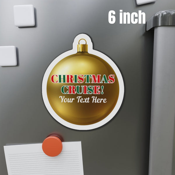 Personalized Christmas Cruise Ornament Cruise Door Magnet Cruise Door Magnets Cruise Into