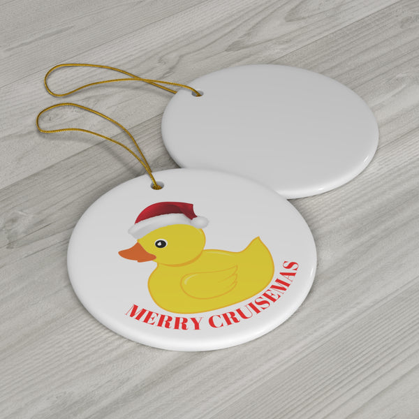 Christmas Cruising Duck Ornaments Cruise Tree Ornaments   