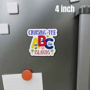 Cruising The ABC Islands Cruise Door Magnet Cruise Door Magnets Cruise Into