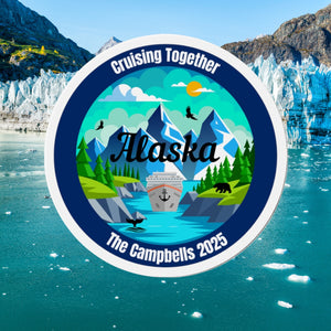 Personalized Alaska Cruising Together Magnet Cruise Door Magnets Cruise Into