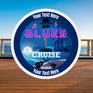 Personalized Blues Cruise Door Magnet Cruise Door Magnets Cruise Into