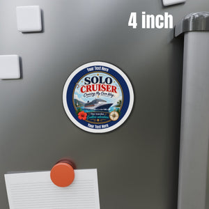 Personalized Solo Cruiser Cruise Door Magnet