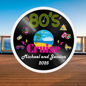 Personalized 80's Cruise Door Magnet Cruise Door Magnets Cruise Into