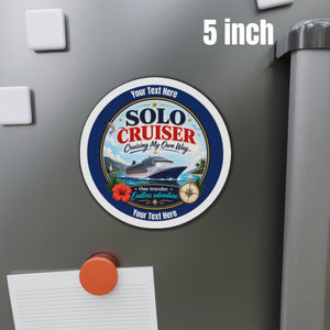 Personalized Solo Cruiser Cruise Door Magnet