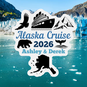 Personalized Alaska Cruise Door Magnet Cruise Door Magnets Cruise Into
