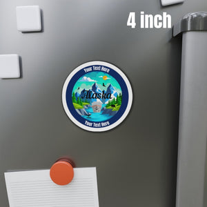 Personalized Alaska Glacier Bay Cruise Door Magnet